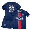 Oficiální Fotbalový Dres Paris Saint-Germain Nordi Mukiele 26 Domácí 2024-25 pro Děti